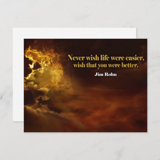 Ik zou willen dat je beter was briefkaart (Voorkant / Achterkant)