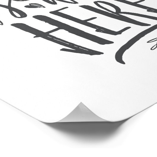 Ik zou willen dat je hier was voor huwelijksgedenk poster (Hoek)