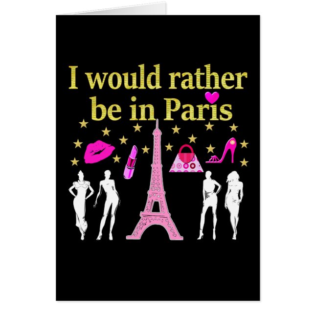 IK ZOU ZELFS IN PARIJS ZIJN (Voorkant)