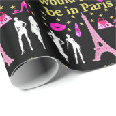 IK ZOU ZELFS IN PARIJS ZIJN CADEAUPAPIER (Rol Hoek)