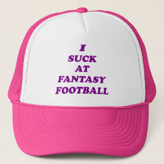 Ik zuig op Fantasy Football voor de League Loser Trucker Pet