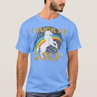 Ik zuig op golf t-shirt