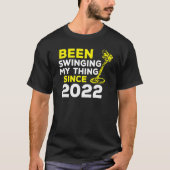 Ik zwaaide mijn ding sinds 2022 Metal Detector H T-shirt (Voorkant)