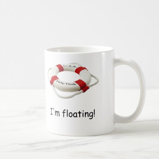 Ik zweef. koffiemok (Rechts)