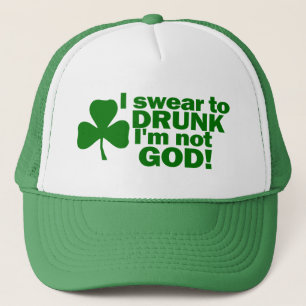 Ik zweem om te Drink dat ik niet God ben! Trucker Pet