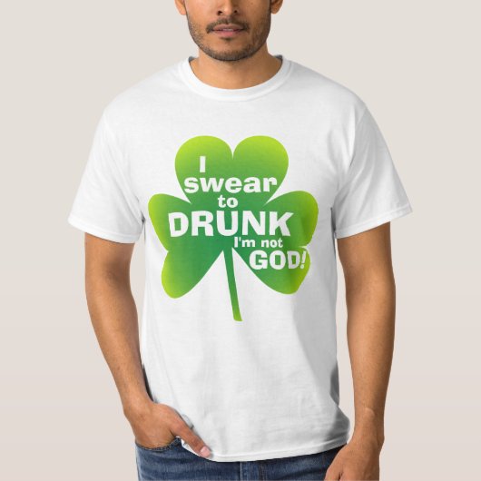 Ik zweem om te DRINK! T-shirt (Voorkant)