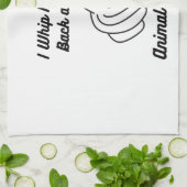 Ik zweep mijn talg heen en weer theedoek (Gevouwen)