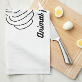 Ik zweep mijn talg heen en weer theedoek (Quarter Fold)