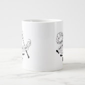 Ik zweer alleen dat ik niet goed ben. grote koffiekop (Voorkant)