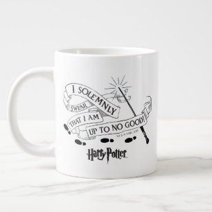 Ik zweer alleen dat ik niet goed ben. grote koffiekop