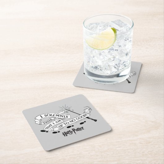 Ik zweer alleen dat ik niet goed ben. kartonnen onderzetters (Insitu)