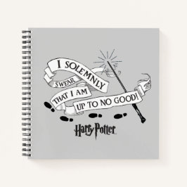 Ik zweer alleen dat ik niet goed ben. notitieboek