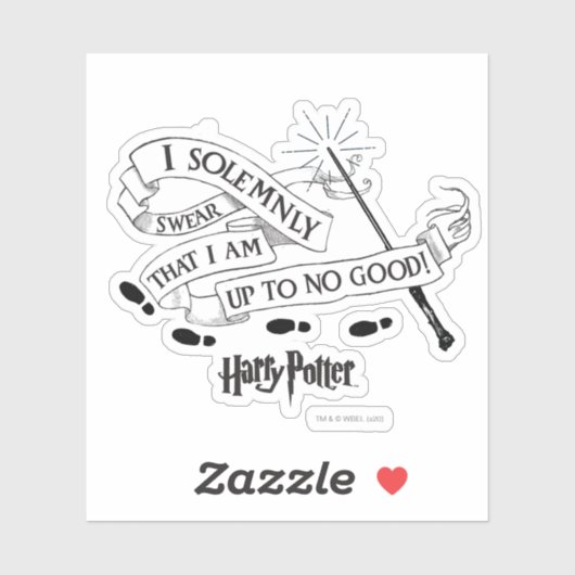 Ik zweer alleen dat ik niet goed ben. sticker (Vel)