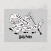 Ik zweer alleen dat ik niet goed ben. uitnodiging briefkaart (Voorkant)