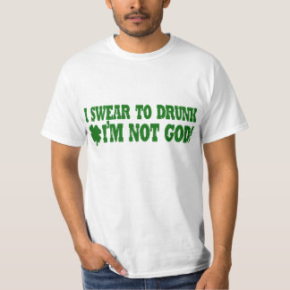 Ik zweer dat ik DRINK ben. T-shirt