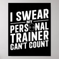 Ik zweer dat mijn personal trainer geen grappig we