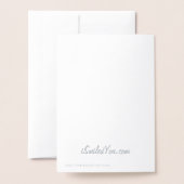 Ik zweer het je.. Stoute liefde Valentijn Bruid Vr Folie Kaarten (Met envelop)