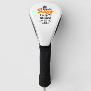 Ik zweer plechtig dat ik van plan ben om geen goed golfheadcover