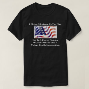 Ik zweer trouw aan de vlag niet............... t-shirt