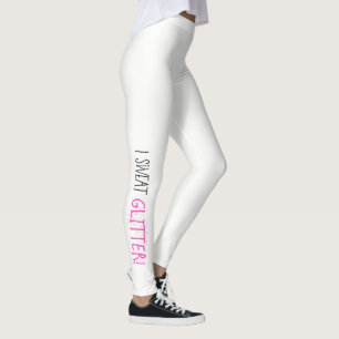 Ik zweet: "GLITTER!" Leggings