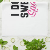 Ik zweet niet dat ik ontsla theedoek (Gevouwen)