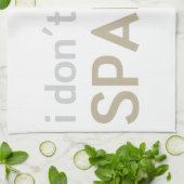 Ik zweet niet dat ik ontsla theedoek (Gevouwen)