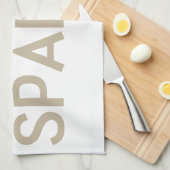 Ik zweet niet dat ik ontsla theedoek (Quarter Fold)