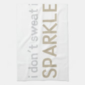 Ik zweet niet dat ik ontsla theedoek (Verticaal)