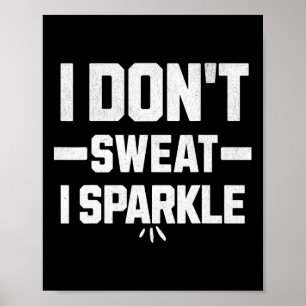 Ik Zweet Niet; Ik Blink... Met Inspanning. Poster