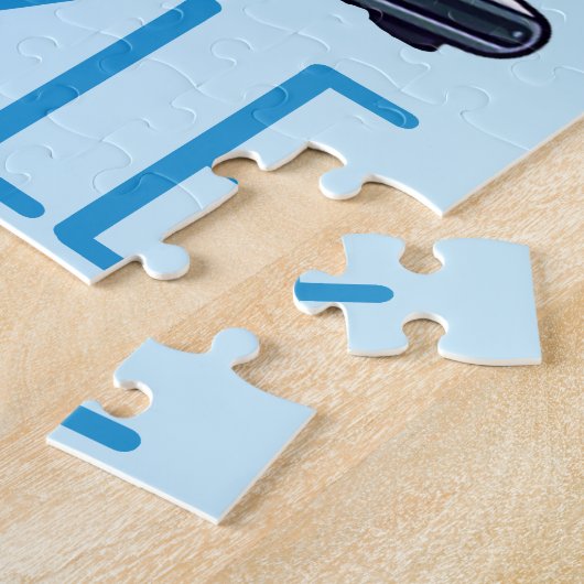 Ik zweet niet, ik fonkel je training legpuzzel (Zijkant)