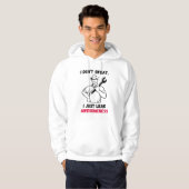 Ik zweet niet, ik lek gewoon Awesomeness - Luchtva Hoodie (Voorkant volledig)