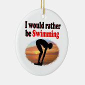 IK ZWEM LIEVER KERAMISCH ORNAMENT (Rechts)