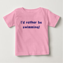 Ik zwem liever! MER-BABY T-Shirt