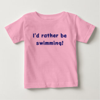 Ik zwem liever! MER-BABY T-Shirt