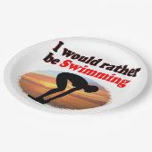 IK ZWEM LIEVER PAPIEREN BORDJE (Gekanteld)