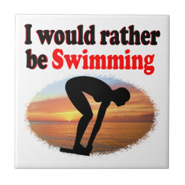 IK ZWEM LIEVER TEGELTJE