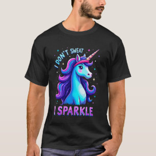 Ik Zwets Niet Eenhoorn Humor Grappige Gym T-Shirt 
