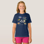Ik zwom als een vis t-shirt (Voorkant volledig)