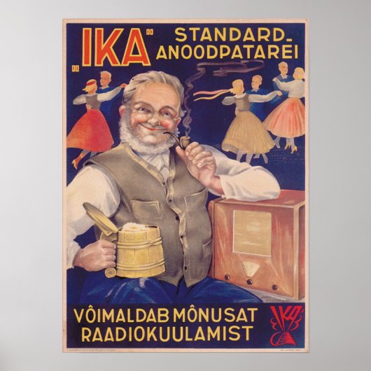 IKA Battery and Fine Art Poster (Voorkant)