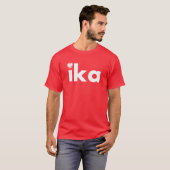 IKA Poolse achternaam Tshirt (Voorkant volledig)