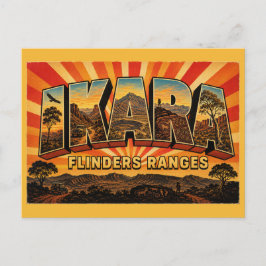 Ikara-Flinders Ranges Zuid-Australië Outback  Briefkaart