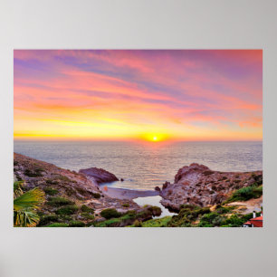 Ikaria eiland, Griekenland Poster
