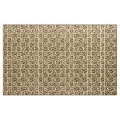 Ikat Aztec - Bruin en beige Stof (Yard (91,4 cm))