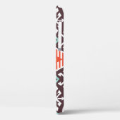 Ikat Aztec: Etnische gestreepte textuur Case-Mate iPhone Case (Achterkant / Links)