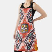 Ikat Aztec: Etnische gestreepte textuur Schort (Insitu)