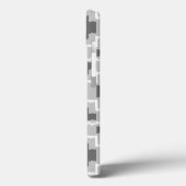 Ikat Aztec motief - Donker en lichtgrijs Case-Mate iPhone Case (Achterkant / Links)