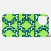Ikat Aztec Patroon - Bos en Limoengroen Case-Mate iPhone Case (Achterkant (horizontaal))