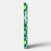 Ikat Aztec Patroon - Bos en Limoengroen Case-Mate iPhone Case (Achterkant / Links)