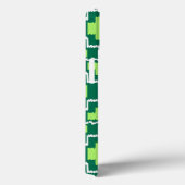 Ikat Aztec Patroon - Bos en Limoengroen Case-Mate iPhone Case (Achterkant / Rechts)