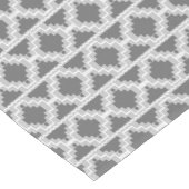 Ikat Aztec Tribal Dark, light Grey / Grey Korte Tafelloper (Hoek)